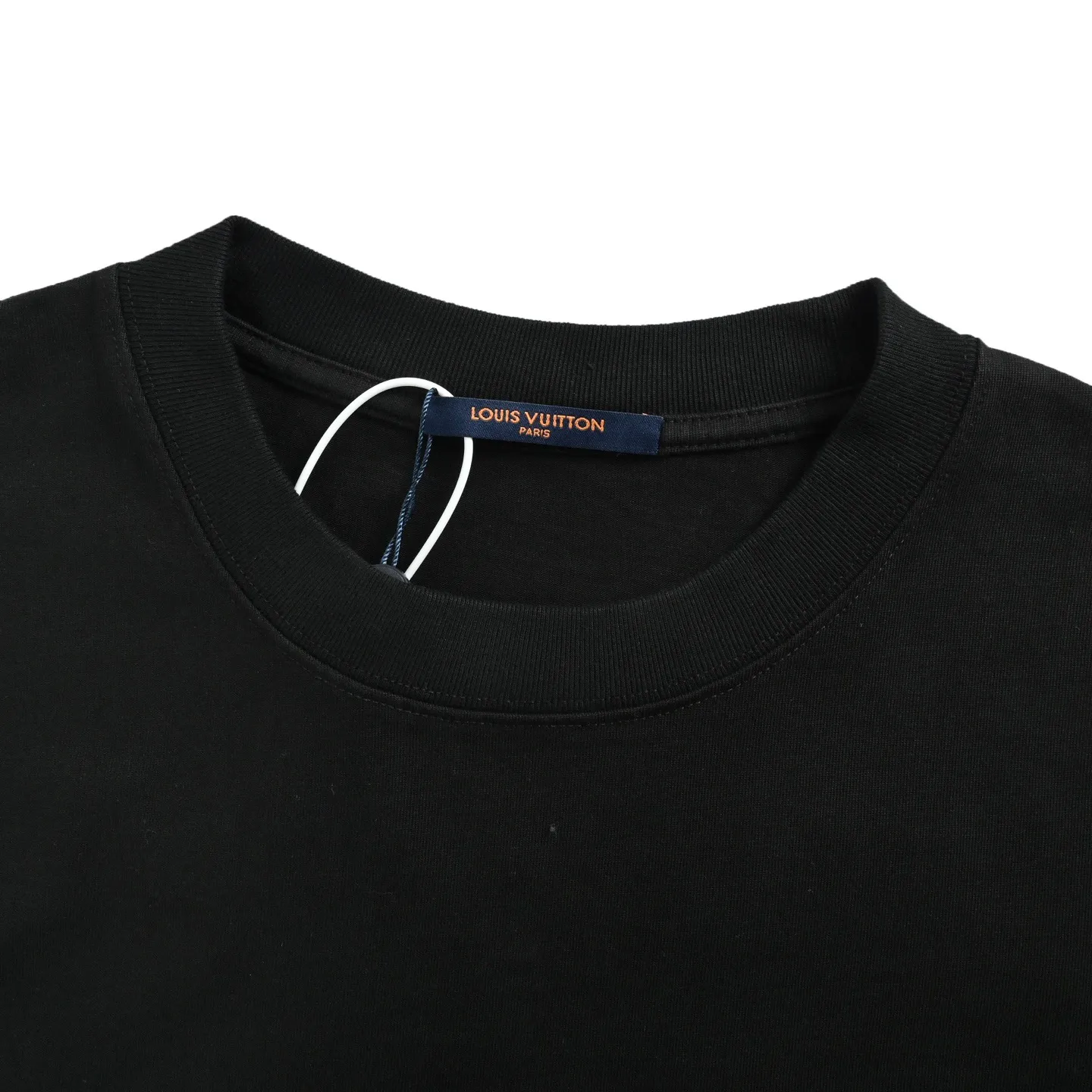 Louis Vuitton/Louis Vuitton 26ss woven letter embroidered short sleeves
